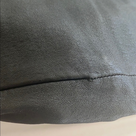 LTH JKT Aya Leather Bike Short in Black s - Picture 7 of 9